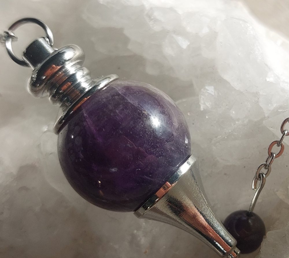 pendule amethyste