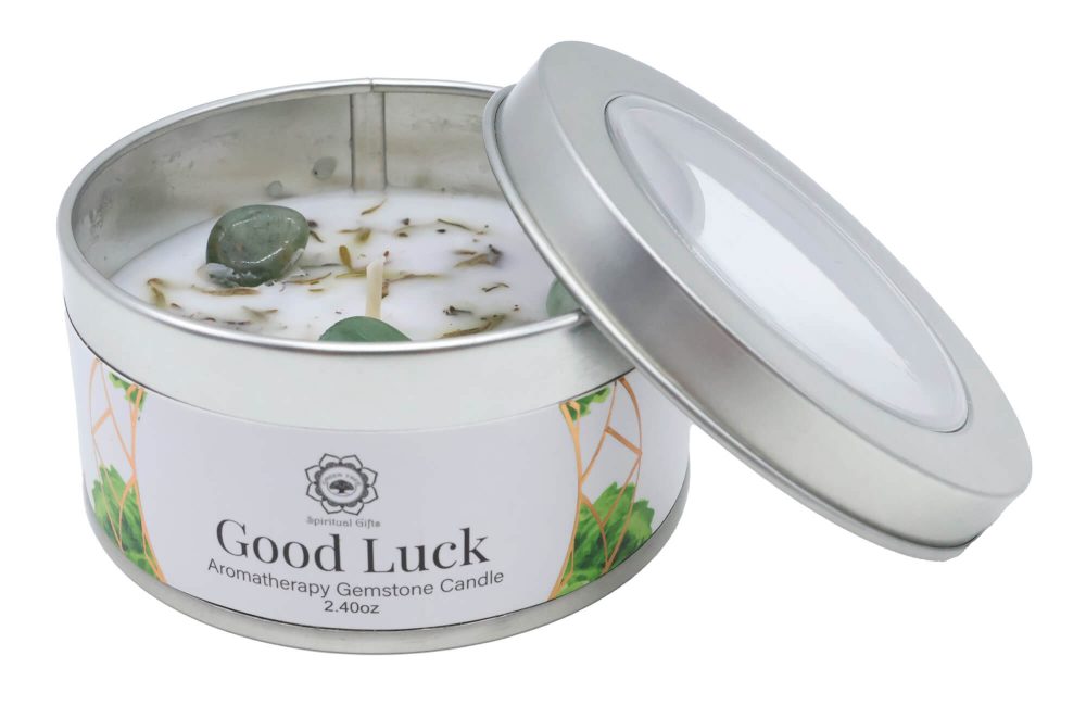 bougie-green-tree-bonne-chance-aventurine-verte-patchouli-70g Bougie Green Tree 'Bonne Chance' Aventurine Verte + Patchouli 70g