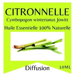 Huile essentielle citronnelle