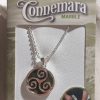 pendentif marbre du connemara - Triskele