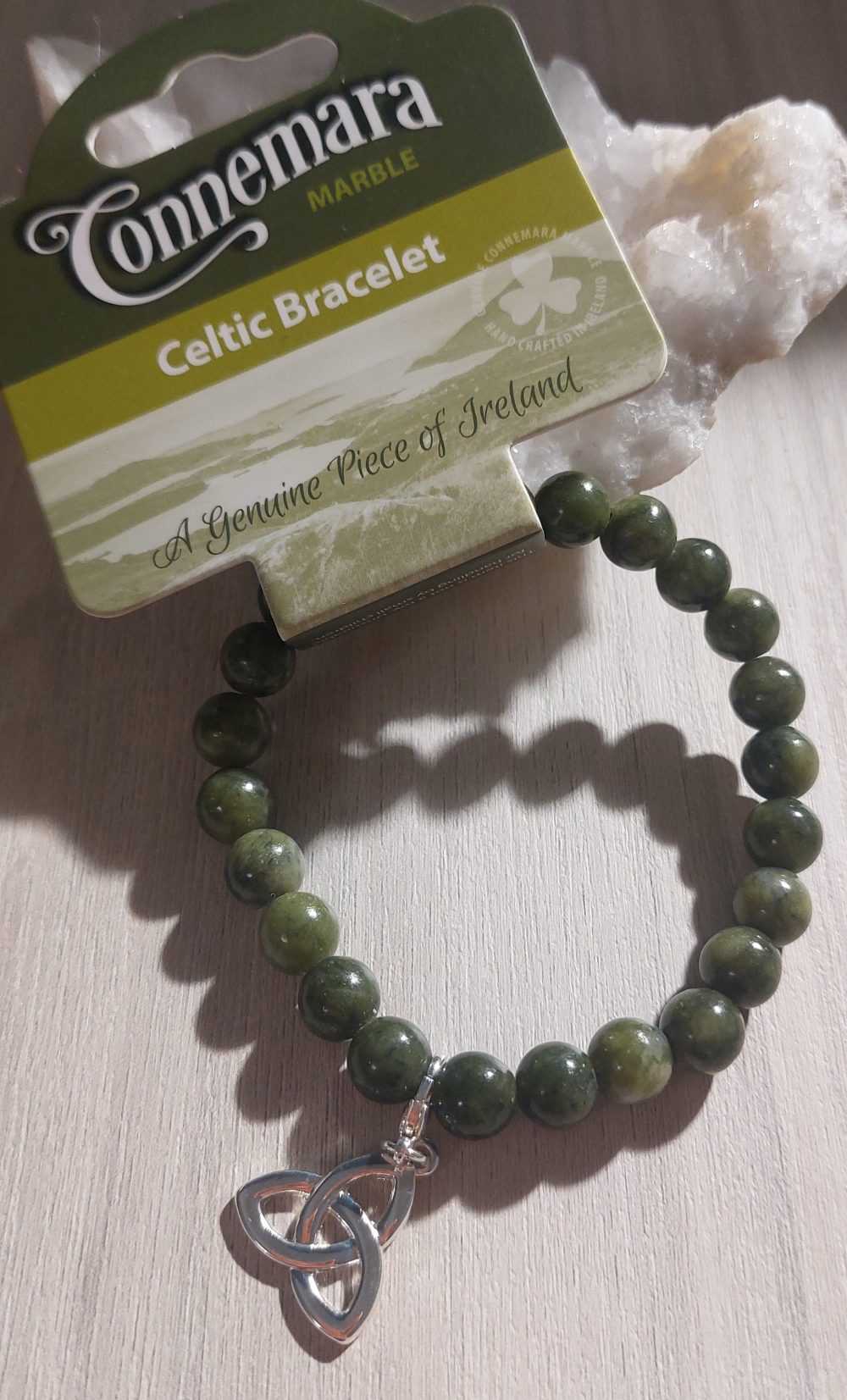 bracelet marbre connemara trinité