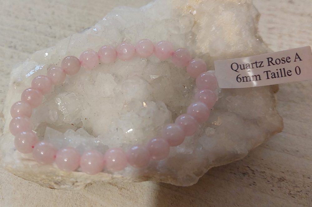 quartz rose taille enfant / ado
