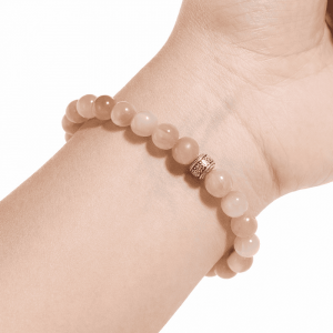 bracelet agate fleur de cerisier (taille 0)