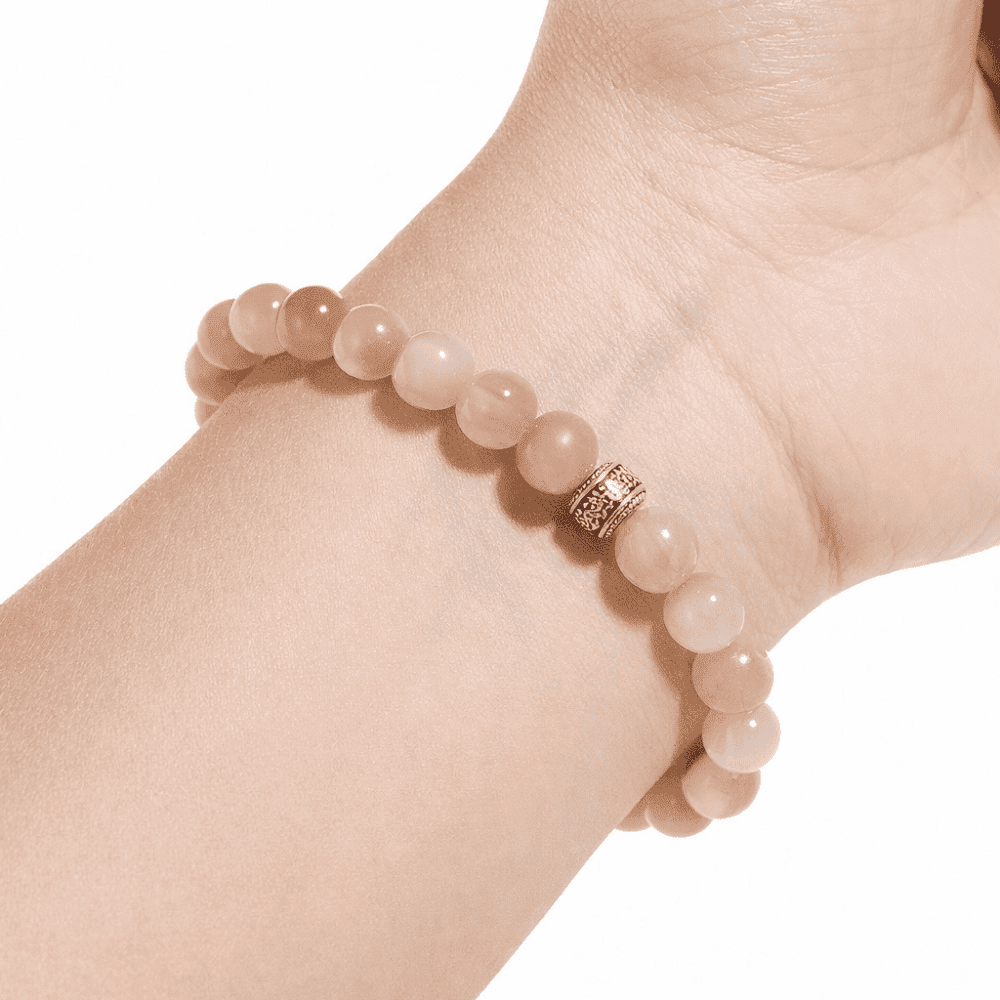 bracelet agate fleur de cerisier (taille 0)