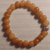 Bracelet aventurine orange  (taille 0)