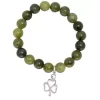 bracelet marbre du connemara trefle