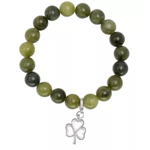 bracelet shamrock bracelet marbre du connemara trefle