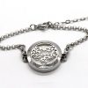 bracelet aromathérapie - motif amour " love" -diffuseur huile essentielle