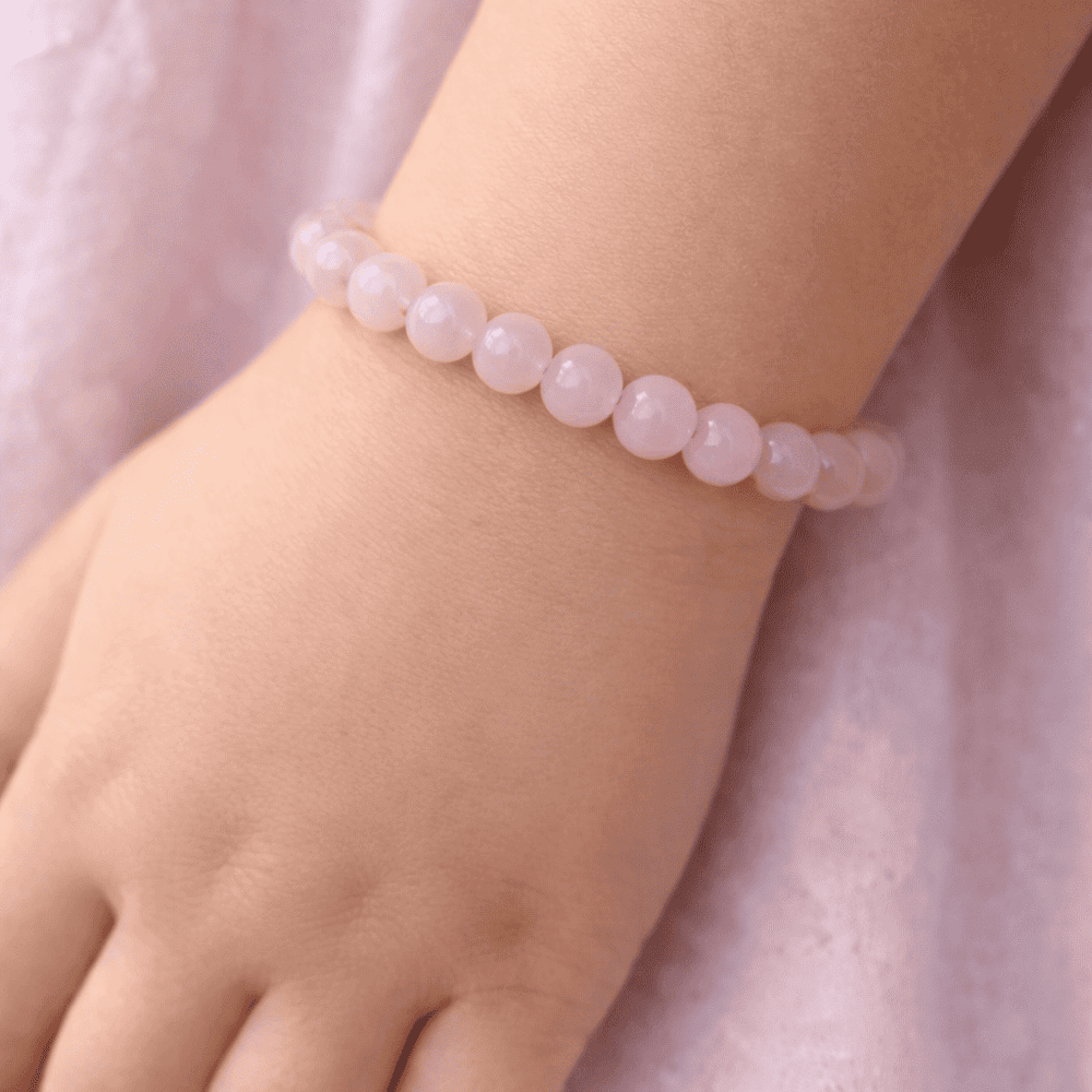 Bracelet  Quartz Rose (taille 0) enfant