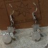 boucles d’oreilles ange jade blanc boucles d'oreilles ange jade blanc