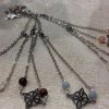 bracelet nœud de sorcière + pierres au choix