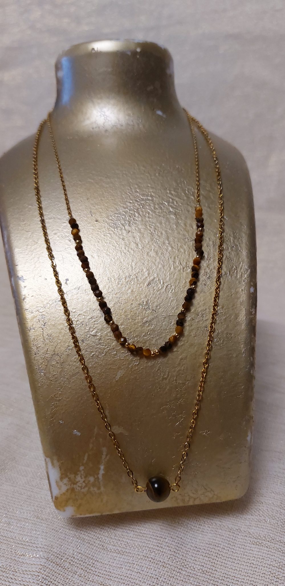 collier œil de tigre