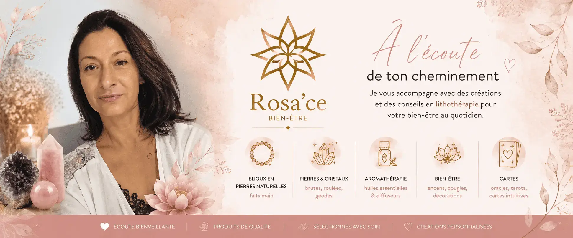 Boutique de lithothérapie et aromathérapie à Dunkerque