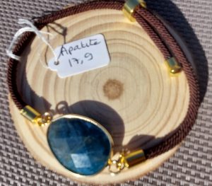 fil apatite bracelet réglable apatite