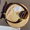fil oeil de tigre+ bracelet cordon réglable œil de tigre