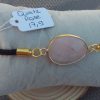 fil quartz rose bracelet cordon réglable quartz rose