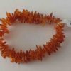 bracelet chips ambre femme
