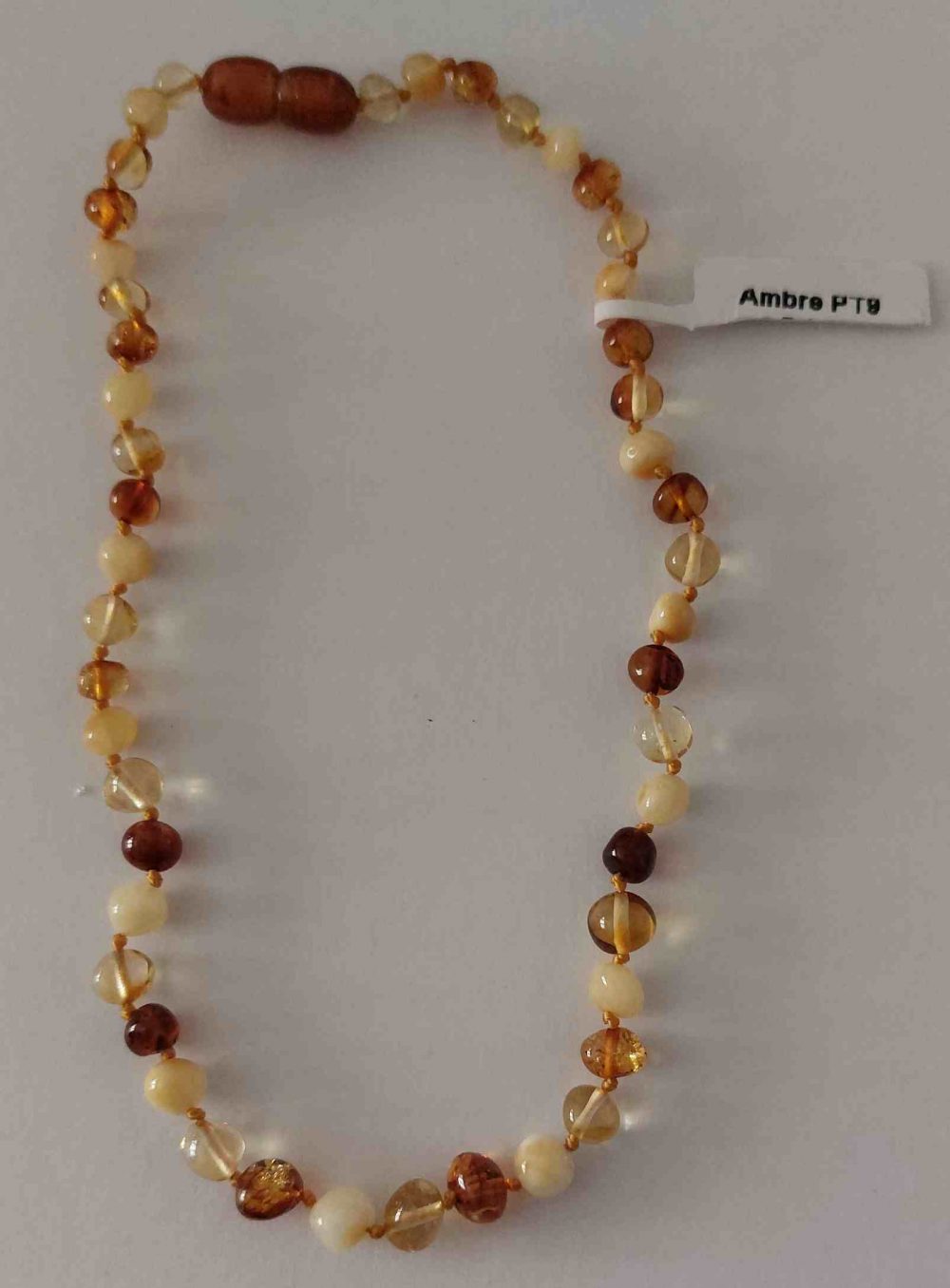 collier ambre bebe