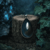 collier obsidienne œil céleste