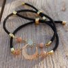 bracelet bijou fait main lune et etoile pierre de lune bracelet bijou fait main lune et etoile pierre de lune