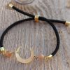 bracelet bijou fait main pierre de lune avec une lune bracelet bijou fait main pierre de lune avec une lune