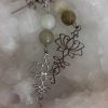 boucles d 'oreilles jade et lotus