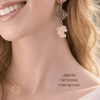Parure “Tendresse Rosée" de Quartz Rose