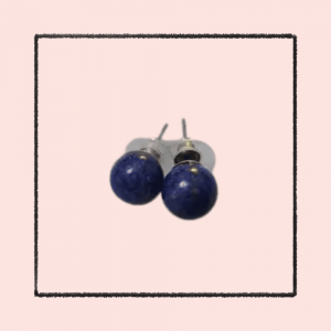 boucles d oreilles Parure Lune de miel – Pierre de lune et acier inoxydable