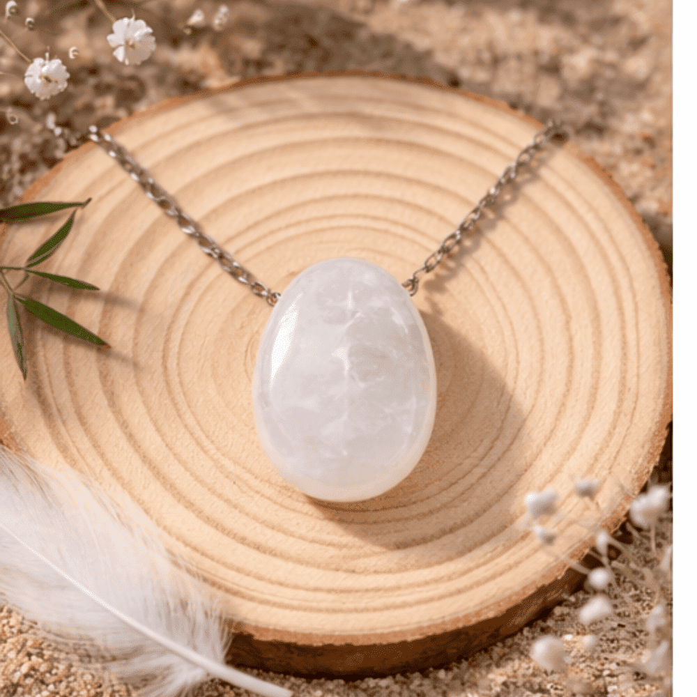 pendentif cristal de roche