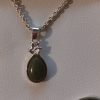 pendentif marbre du connemara - mini goutte