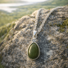 pendentif marbre du connemara - mini goutte