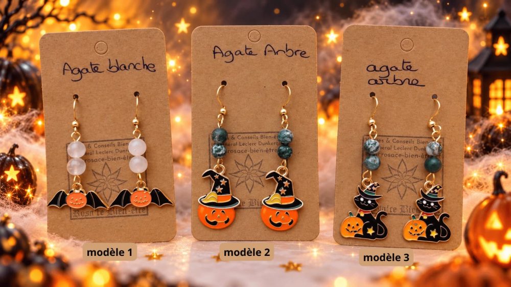 Boucles d 'oreilles Edition spéciale Halloween