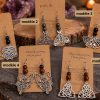 boucles d oreilles tailles moyennes Boucles d’oreilles mystiques en pierres naturelles – Collection 2 Bijoux de Sorcière