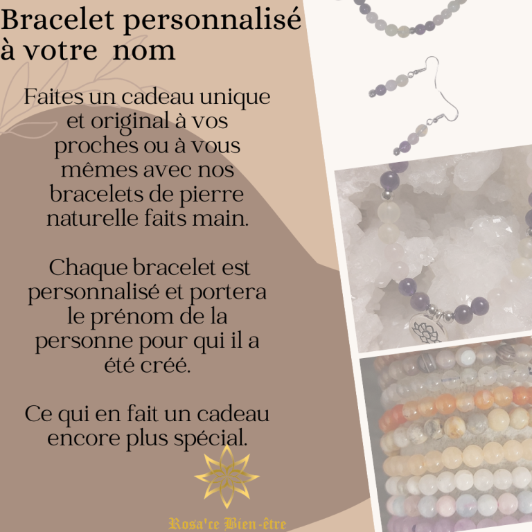 bracelet personnalisé 