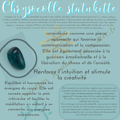 CHRYSOCOLLE STATUKITTE